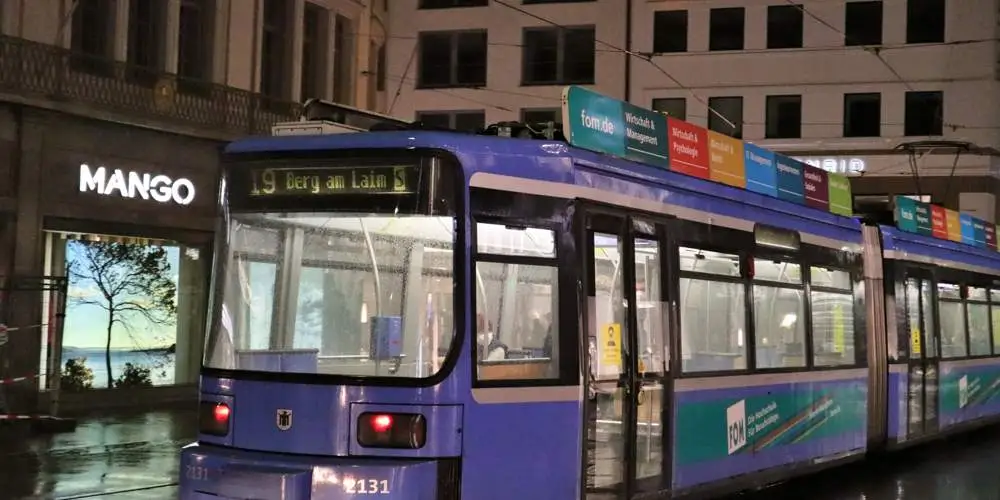 Περιήγηση στο Μόναχο με το τραμ 19